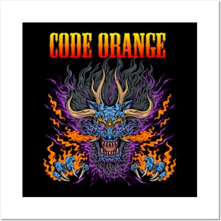 CODE ORANGE MERCH VTG Posters and Art